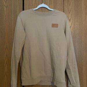 Nike Men's Beige Crewneck Sweater